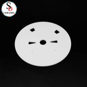 High Precision 95% Alumina Ceramic Disc Al2O3 Ceramic Part