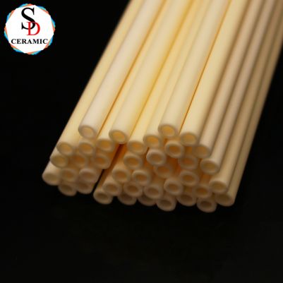Impact-resistant 99 Al2o3 Alumina Sleeve Ceramic Tube for Chemical Industry