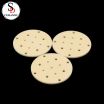 High Strength Round 99 Al2o3 Ceramic Plate Disk with Custom Holes