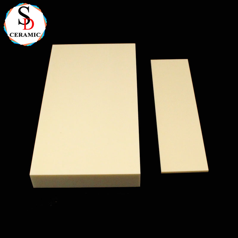 Heat Resistant Ceramic Substrate 99 Alumina Plate Block for Refractory Applications