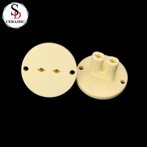 High Purity Alumina Ceramic Base Nozzle Insulator for Semiconductor Implant