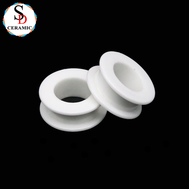 High Quality Polished Steatite Ceramic Guide Roller for Industrial Application