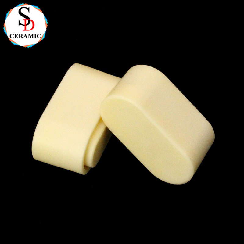 OEM Hot Injection Moulding 99 Alumina Ceramic Insulator Block for Semiconductor Implant