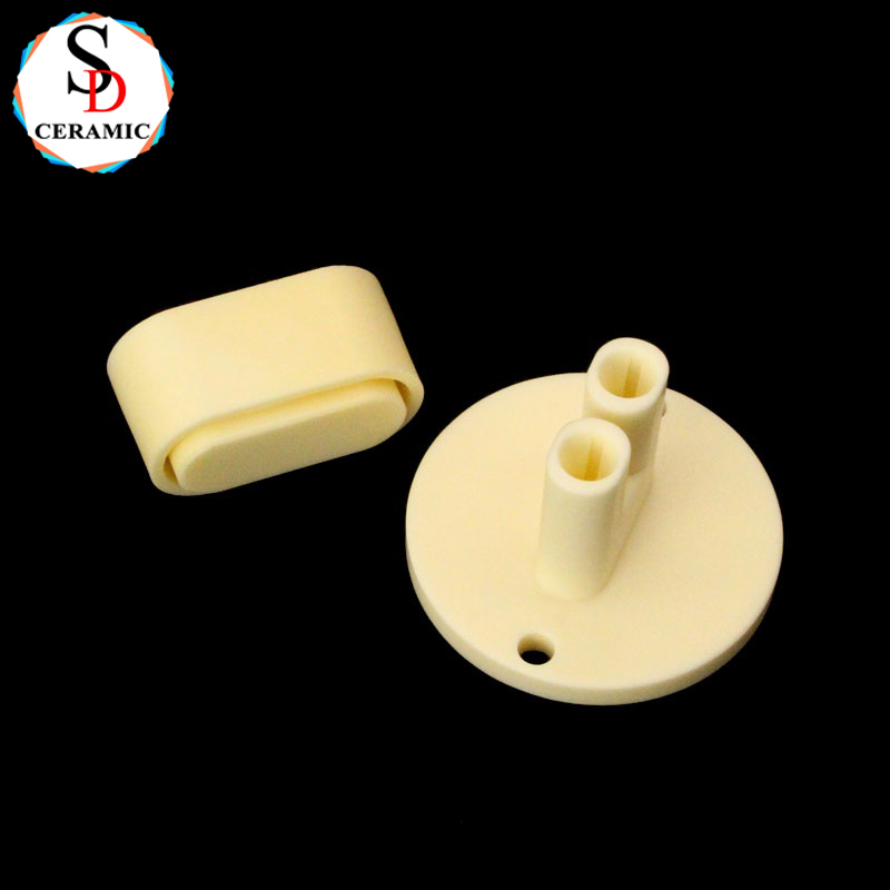 OEM Hot Injection Moulding 99 Alumina Ceramic Insulator Block for Semiconductor Implant