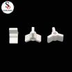 Triangular 95 Alumina Ceramic Bracket Ceramic Structural Components for Igniters