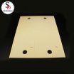 Precision Machining Large Porous 99 Al2O3 Alumina Ceramic Board