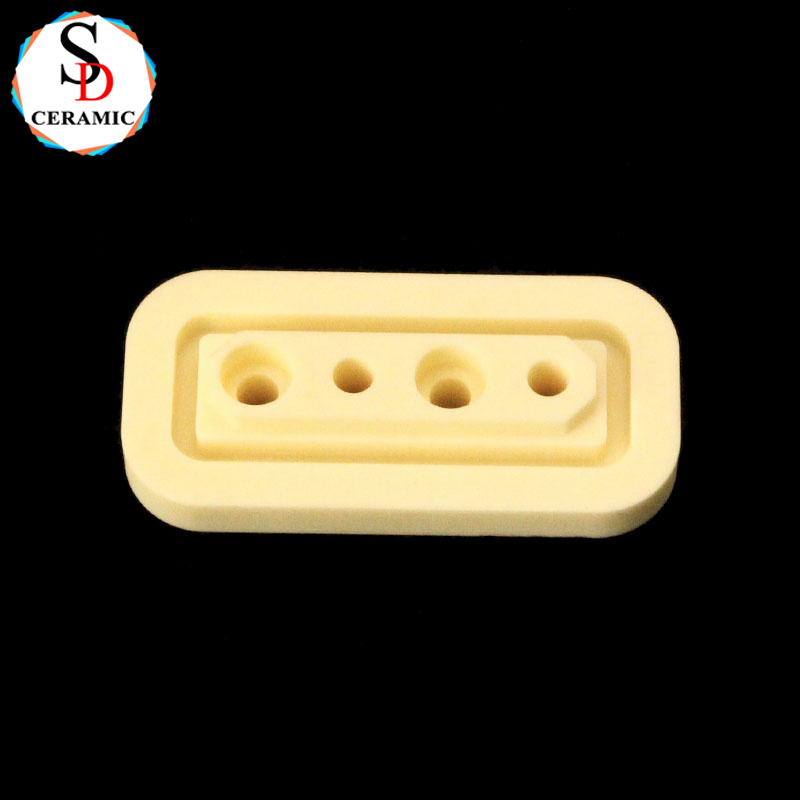 Electrical Insulation 99 Alumina Ceramic Structure Parts Special Industrial Semiconductor Ceramic Parts