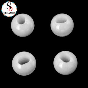 OEM Industrial Zirconia Ceramic Bead with Hole for Precision Grinding