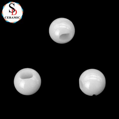 OEM Industrial Zirconia Ceramic Bead with Hole for Precision Grinding