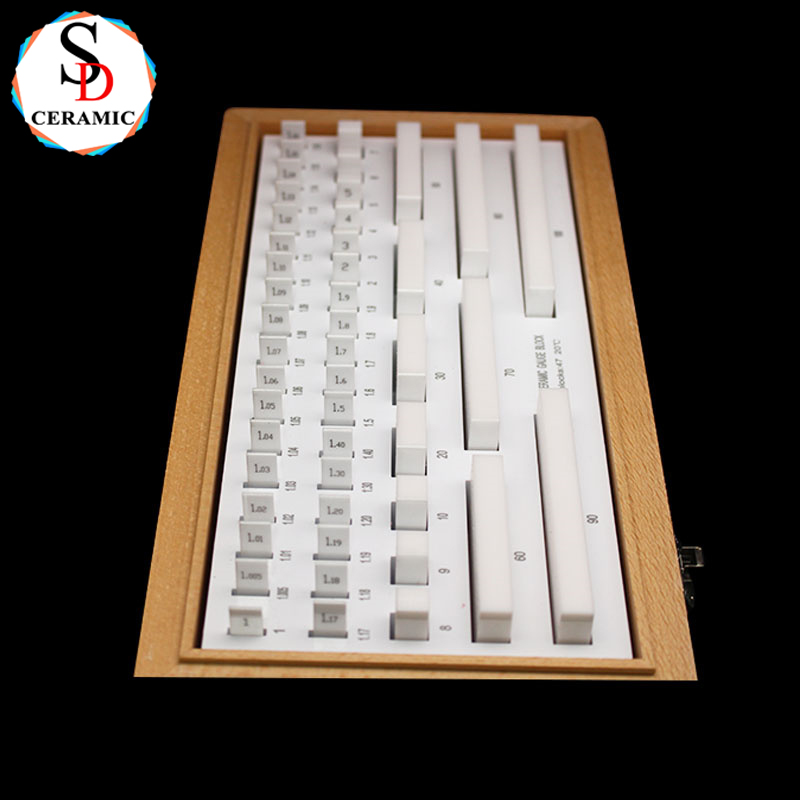 High Precision Measurement Zirconia Ceramic Gauge Block Set for Accurate Testing