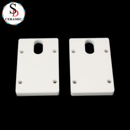 CNC Machining Ceramic Substrate with Holes 95 Aluminum Oxide Ceramic Plate Sheet