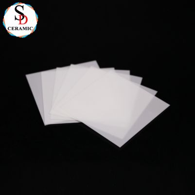 Manufactory ultra Thin Laser Cutting Ceramic Sheet Alumina Substrate for Electron Industry