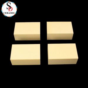 Customized High Alumina Ceramic Block Al2o3 Board for Casting Modelling Cutting