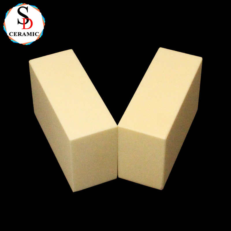 Customized High Alumina Ceramic Block Al2o3 Board for Casting Modelling Cutting