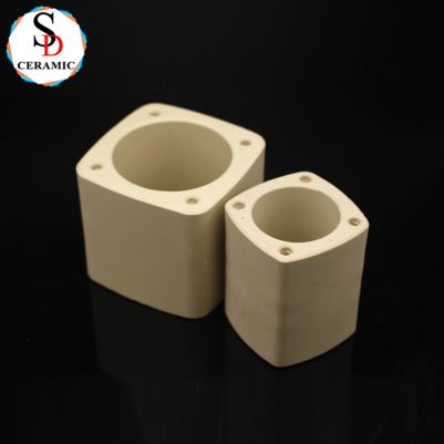 Customized HVDC Fuse Ceramic Steatite Ceramic Tube for Heating element