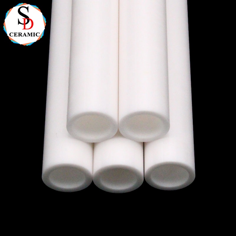 High Resistivity Zro2 Zirconia Ceramic Tube Resistor with High Structural Parts Processing Efficiency