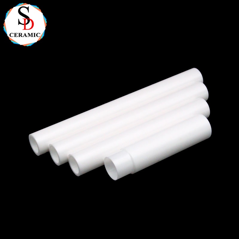 High Resistivity Zro2 Zirconia Ceramic Tube Resistor with High Structural Parts Processing Efficiency