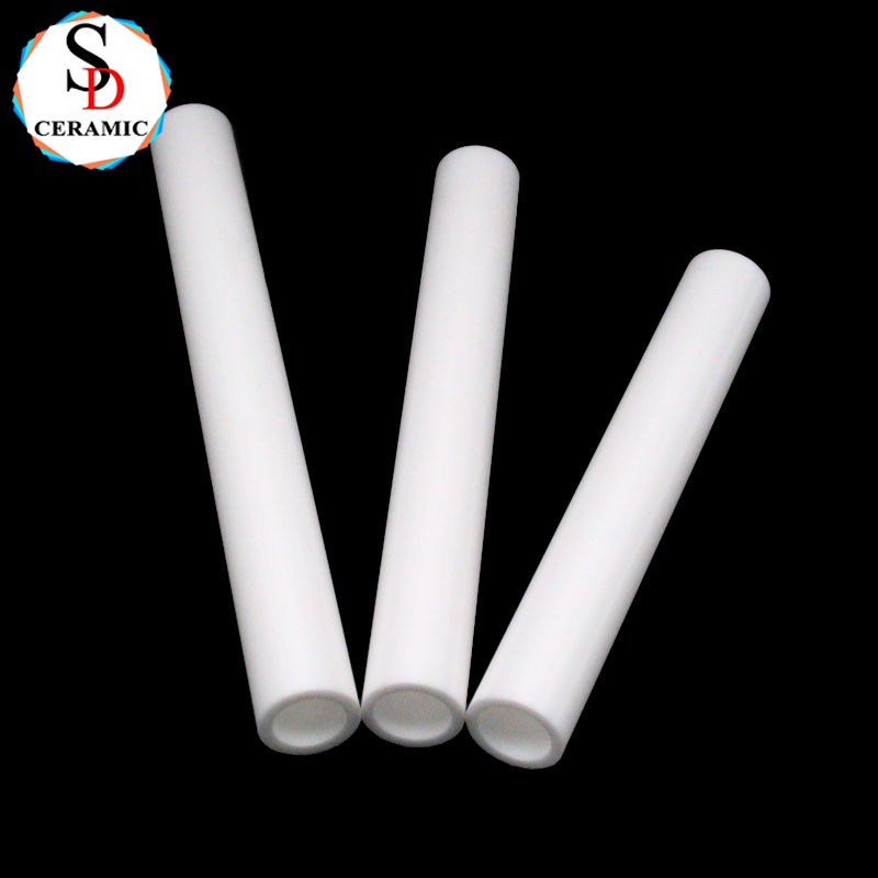 High Resistivity Zro2 Zirconia Ceramic Tube Resistor with High Structural Parts Processing Efficiency