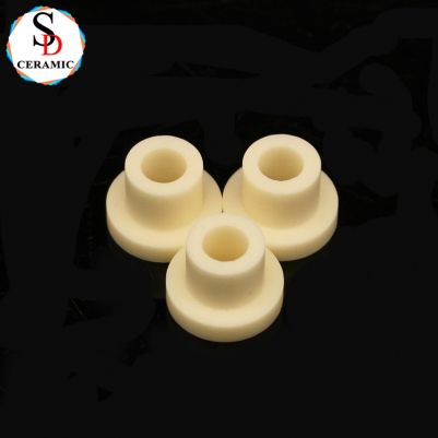 Good Wear Resistance 99 Alumina Ceramic Flange Bushing for Semiconductor