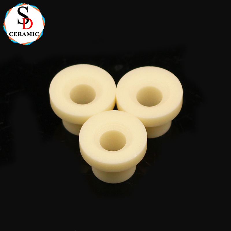 Good Wear Resistance 99 Alumina Ceramic Flange Bushing for Semiconductor