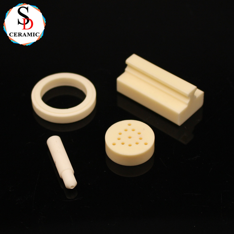 China Manufacturer 99 Structural Ceramic Ring Ceramic Part for Industrial Machinery