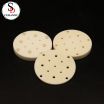 High Strength Round 99 Al2o3 Ceramic Plate Disk with Custom Holes