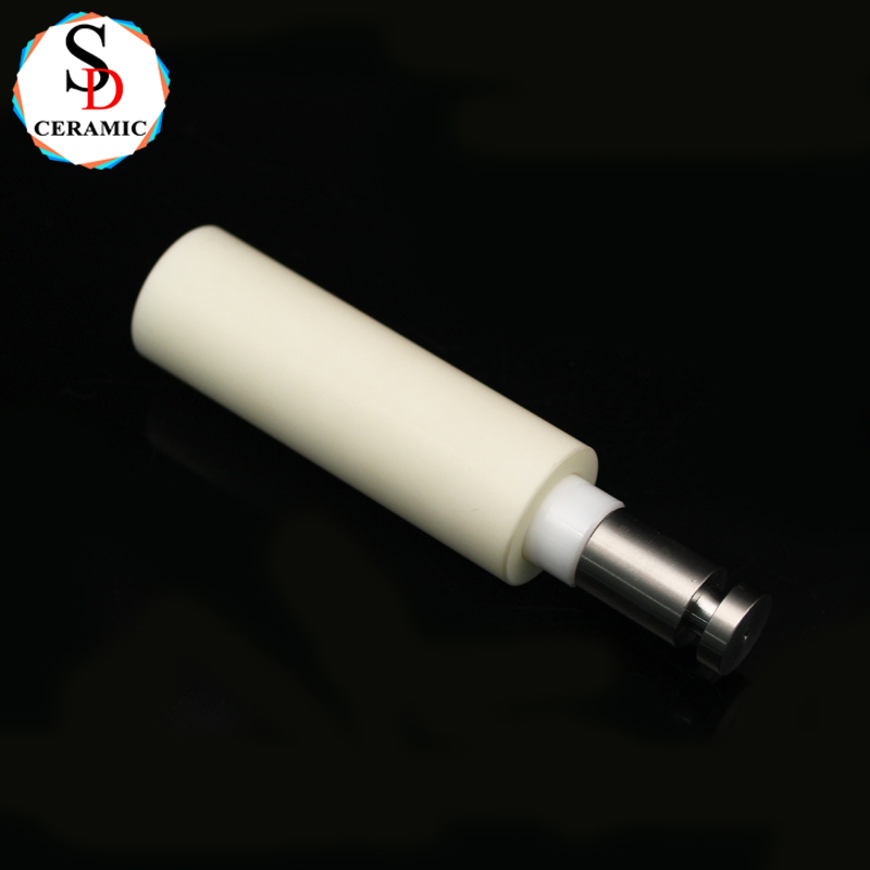 Professional Customized Polished Zirconia Piston Ceramic Plunger Rod with Cutting Services