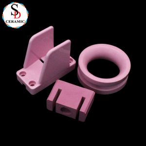 High Thermal Conductivity 95 Alumina Ceramic Structural Parts for Engineering Application ﻿