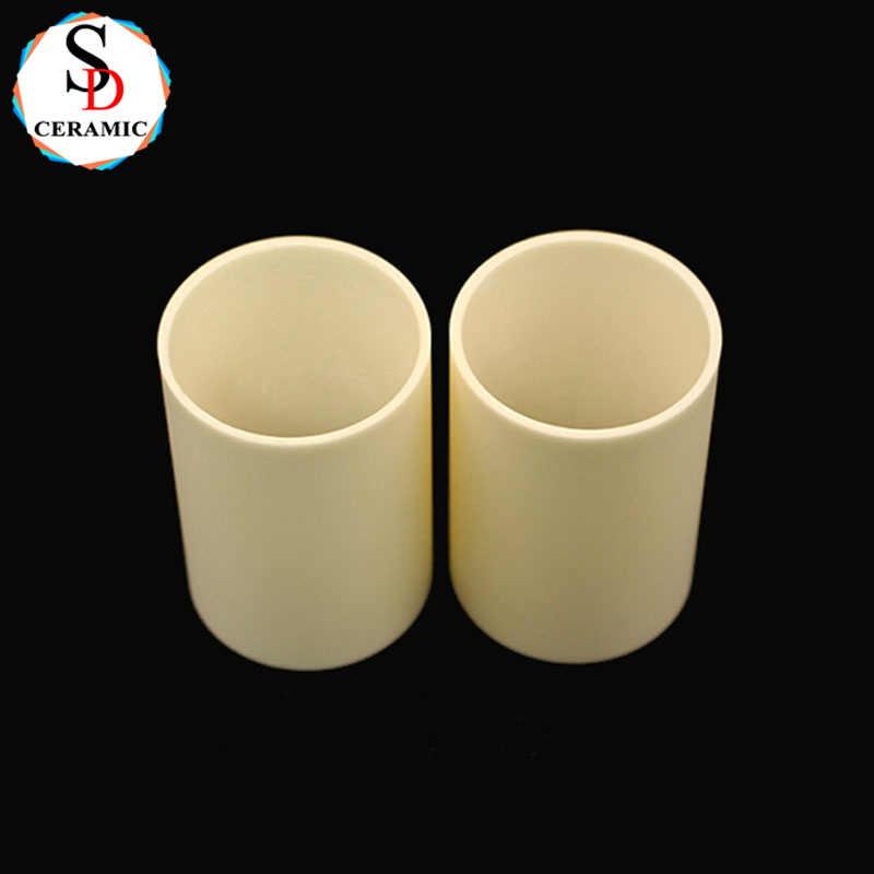 Advanced Thin Wall Ceramic Tube 99 Alumina Ceramic Pipe for Refractory Applications