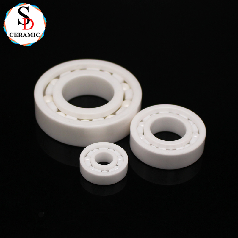 High Quality Deep Groove Zirconia Ceramic Roller Bearing Zro2 Ball Race Ball Bearing