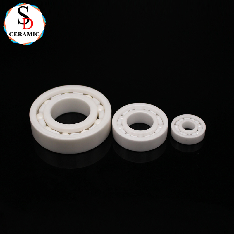 High Quality Deep Groove Zirconia Ceramic Roller Bearing Zro2 Ball Race Ball Bearing