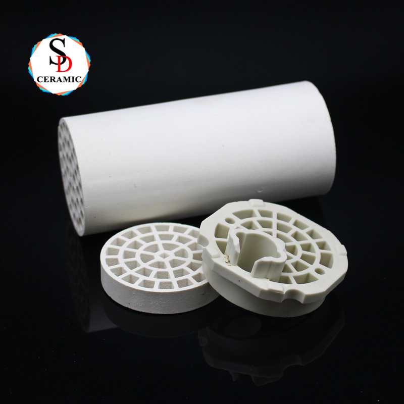 Industrial Ceramic Refractory Corundum Mullite Ceramic Tube
